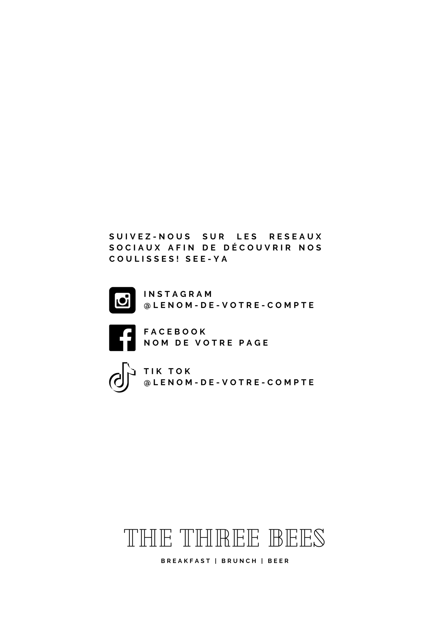 TEMPLATE pour menu digital ou print - 10 templates - modifiables sur Canva - NEW YORK